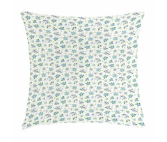 Pansies Bluebell Pillow Cover