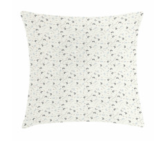 Flora Butterfly Pillow Cover