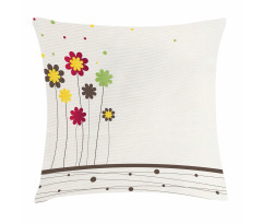 Spring Field Art Pillow Cover