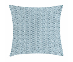 Fishes and Bubbles Pillow Cover