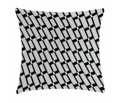 Monotone Shapes Pillow Cover