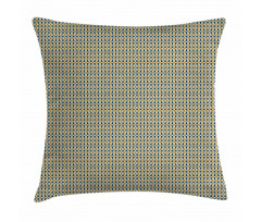 Rhombus and Hearts Pillow Cover