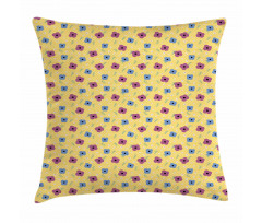 Blooming Doodle Petals Pillow Cover