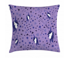 Teenage Stars Pillow Cover