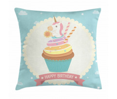 Fairy Cupcake Pillow Cover