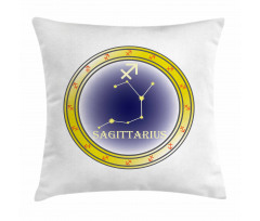 Horoscope Stars Pillow Cover