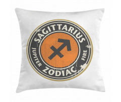 Zodiac Design Pillow Cover