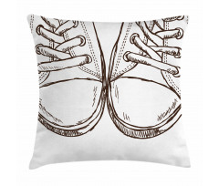 Sneakers Teen Life Art Pillow Cover