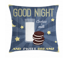 Biscuits and Milk Pillow Cover