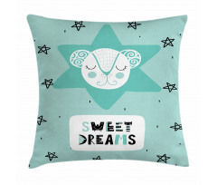 Mouse Stars Nordic Pillow Cover