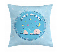 Newborn Baby Stars Pillow Cover