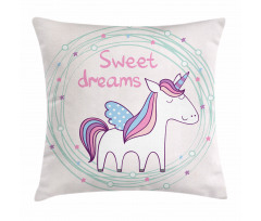 Magic Unicorn Pillow Cover