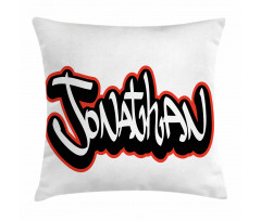 Teenage Boys Name Pillow Cover