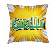American Birth Name Pillow Cover