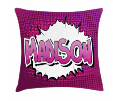 Girls Birthday Cartoon Pillow Cover