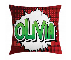 Teen Womens Given Name Pillow Cover