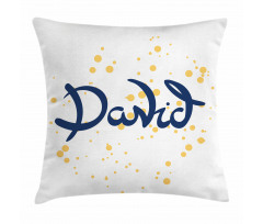 Lettering Style Name Pillow Cover
