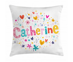 Colorful Alphabet Pillow Cover