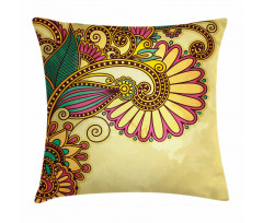 Blooming Colorful Petals Pillow Cover
