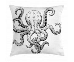 Sea Animal Artwork Pillow Cover
