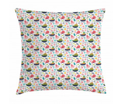 Nursery Summer Pattern Pillow Cover