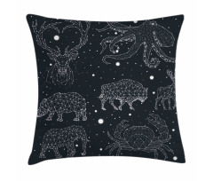 Constellation Signs Pillow Cover