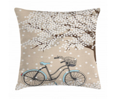 Blooming Tree in Spring Pillow Cover