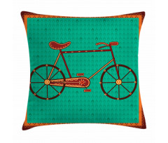 Desi Art Style Ethnic Pillow Cover
