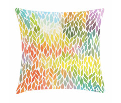 Funky Floral Colorful Pillow Cover