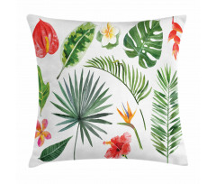 Lush Jungle Rainforest Pillow Cover