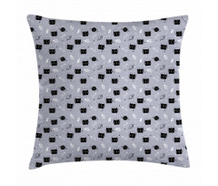 Astronaut Cats Pillow Cover