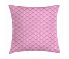 Intricate Damask Motifs Pillow Cover