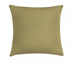 Curves and Flowers Pillow Cover