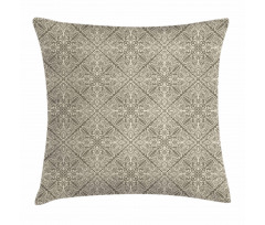 Floral Damask Pillow Cover