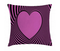 Heart Shape Lines Pillow Cover