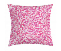 Curvy Lines Funky Pillow Cover