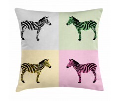 Colorful Frames Pop Pillow Cover