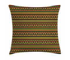 Colorful African Pillow Cover