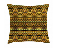 Geometric Folk Pillow Cover