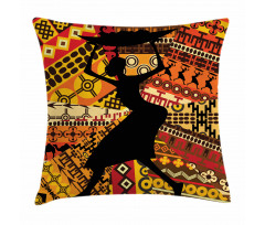 Folk Patterns Pillow Cover