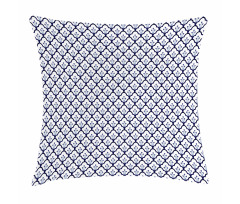 Delftware Scales Design Pillow Cover