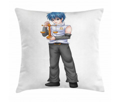 Zodiac Libra Boy Pillow Cover