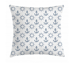 Retro Maritime Design Pillow Cover