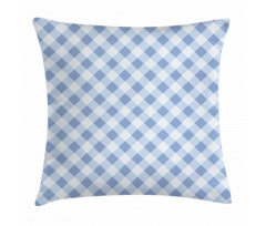 Checkered Rhombus Pillow Cover