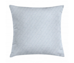 Diagonal Lines Pattern Pillow Cover