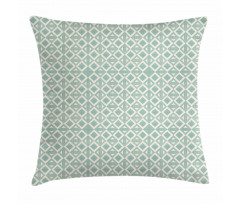 Retro Triangle Pattern Pillow Cover