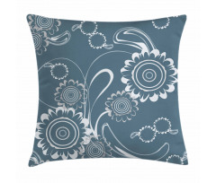 Romantic Blossom Petals Pillow Cover