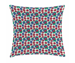 Ripe Juicy Fruit Pattern Pillow Cover