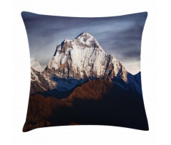 Panoramic Dhaulagiri Pillow Cover