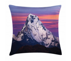Himalayas in the Sunset Pillow Cover